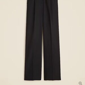Black Wide-Leg Trousers